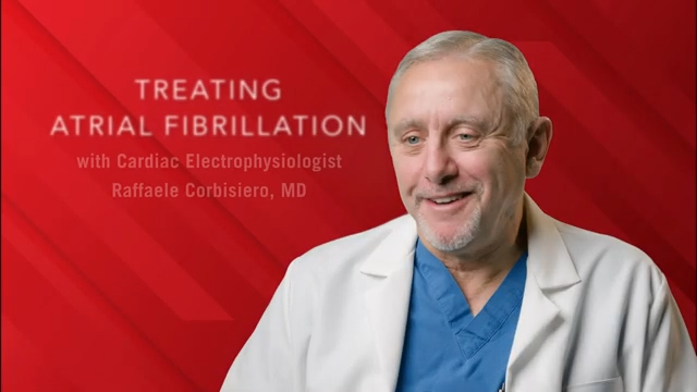 screenshot of atrial fibrillation video cover
