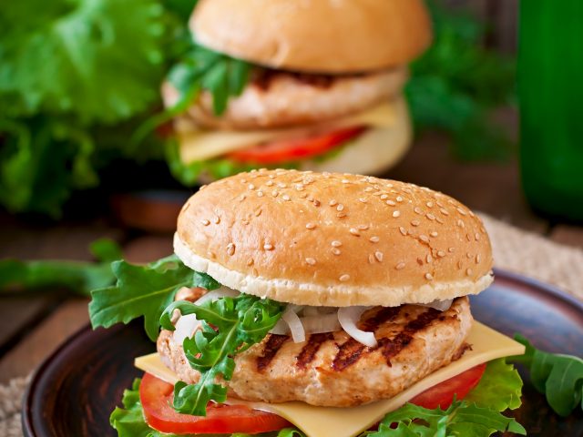 Grilled Turkey Burger