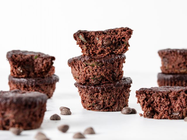 Chocolate Zucchini Muffins