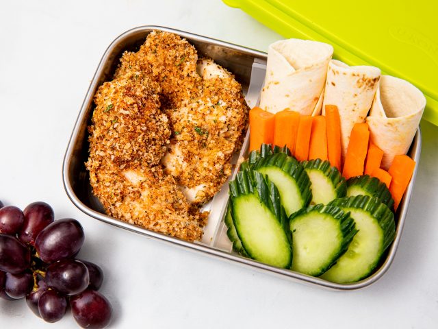 Lunch Box Crispy Chicken Fingers