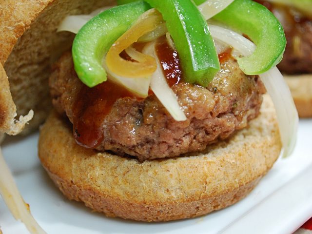 Sausage and Peppers Sliders