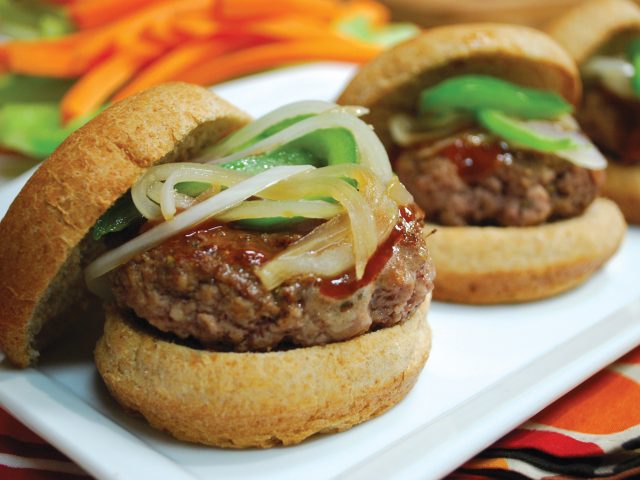 Sausage and Peppers Sliders