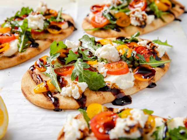 Arugula Ricotta Pizza