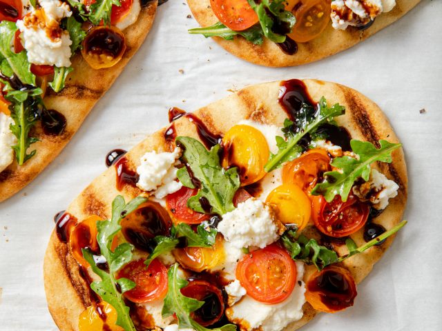 Arugula Ricotta Pizza