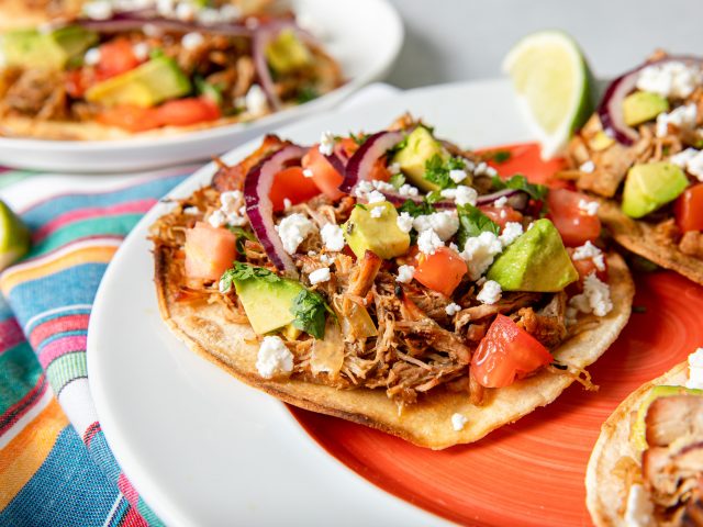 Pork Tostadas