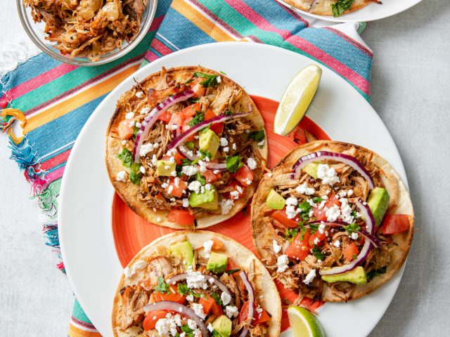 Pork Tostadas
