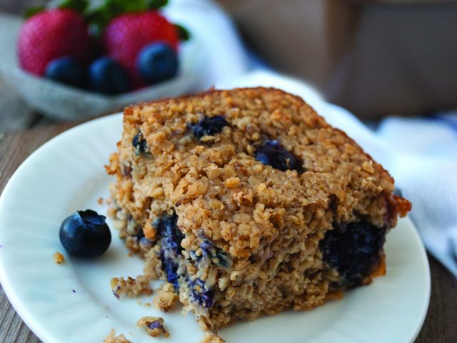 Blueberry Baked Oatmeal