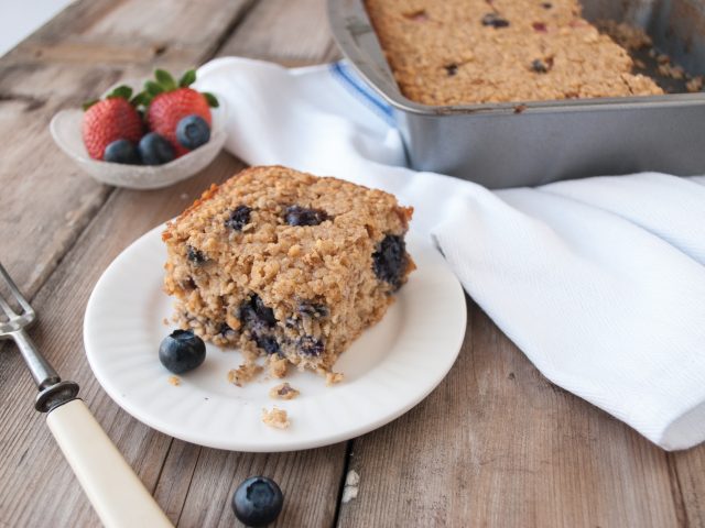 Blueberry Baked Oatmeal