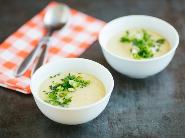 Cauliflower and Leek Soup