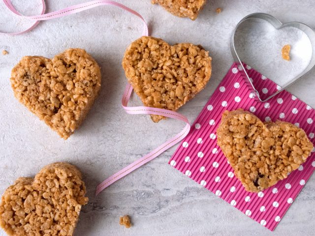 Valentine Rice Crispy Treats