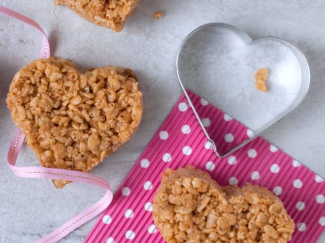 Valentine Rice Crispy Treats