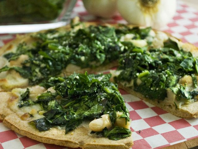 Spinach Pizza