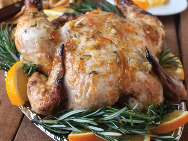 Orange Roasted Chicken