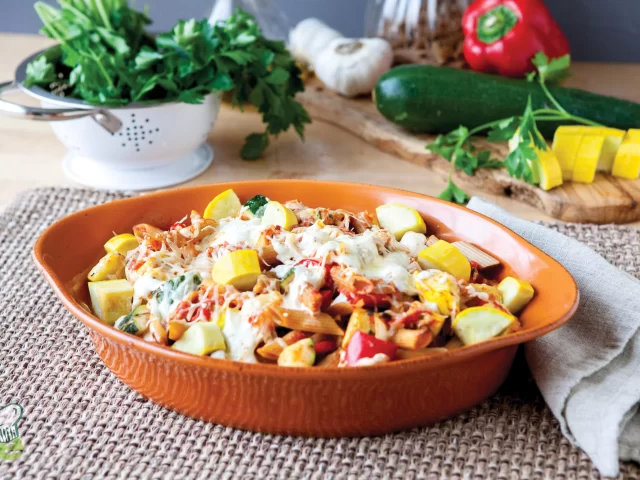 Vegetable Baked Ziti