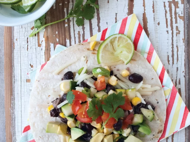 Bean and Cheese Tostadas