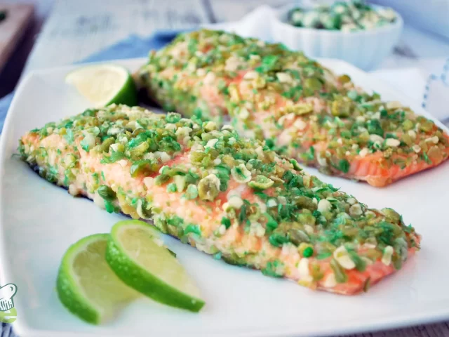 Wasabi Pea Salmon