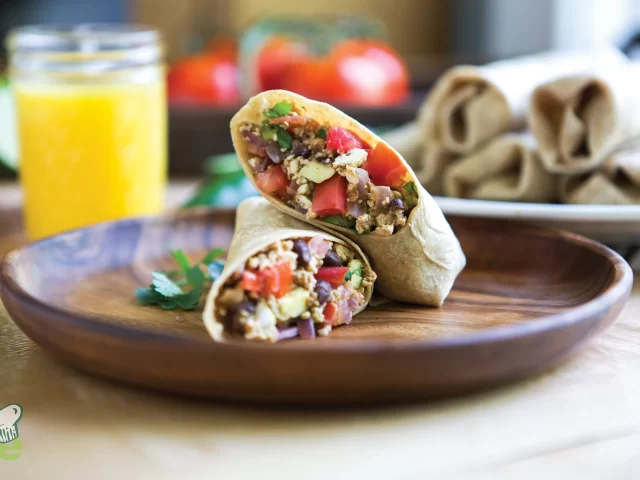 Tofu Breakfast Burrito