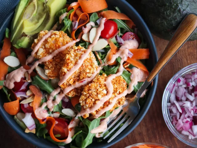 Bang Bang Shrimp Salad