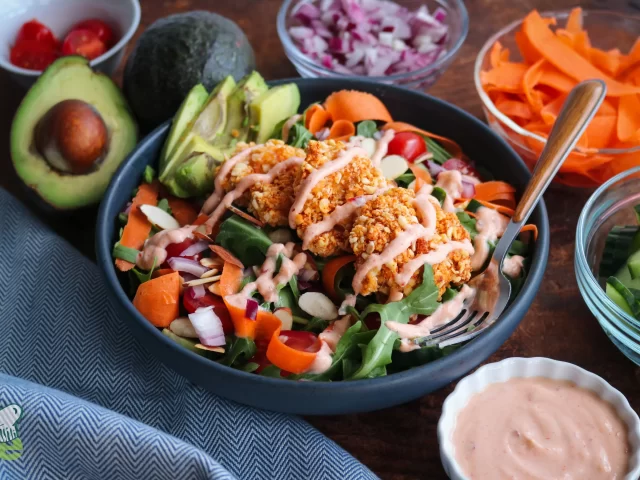 Bang Bang Shrimp Salad