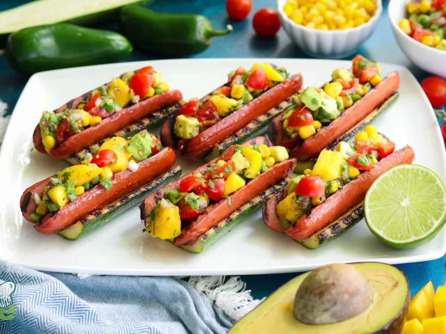 Grilled Hot Dogs