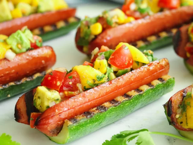 Grilled Hot Dogs