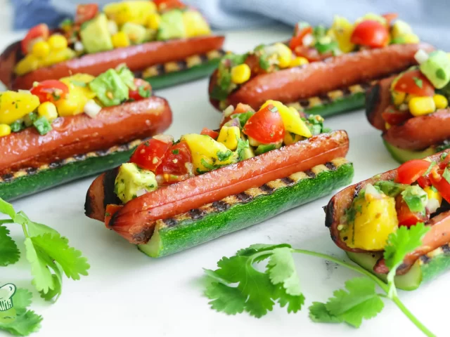 Grilled Hot Dogs