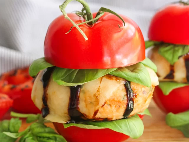 Caprese Burgers