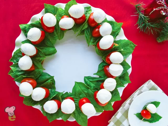 Caprese Wreath