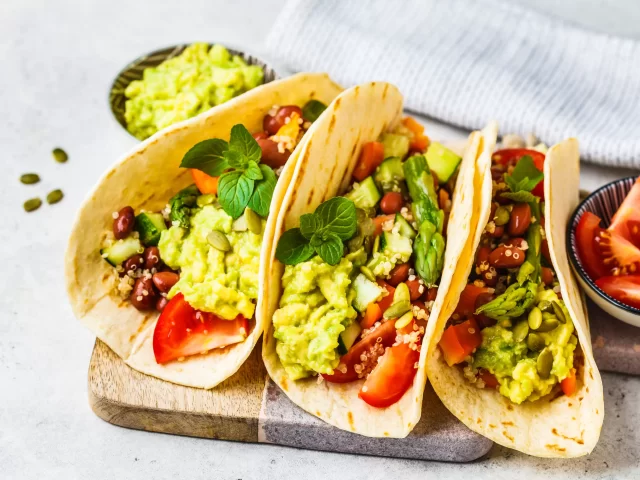 Asparagus Bean Tacos