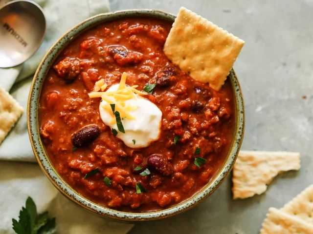 Slow Cooker Turkey Chili