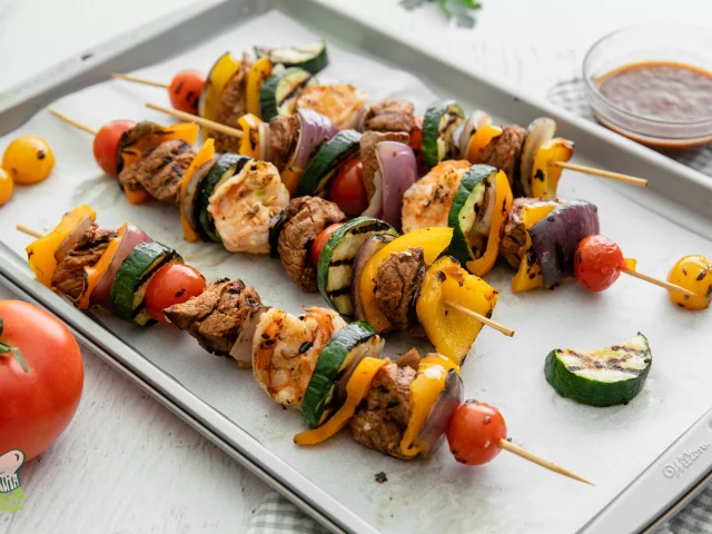 Surf and Turf Kebabs