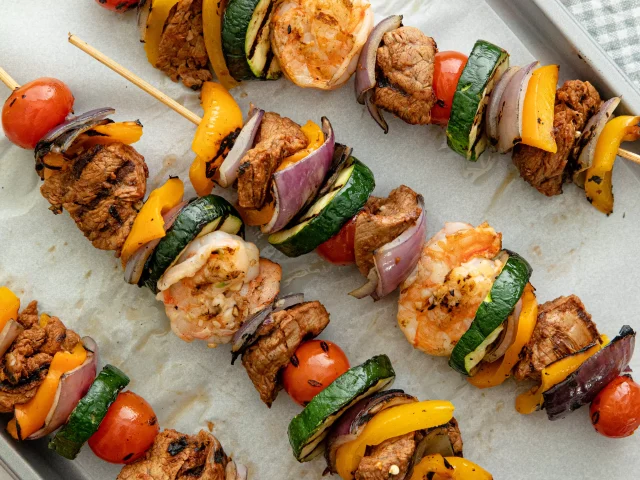 Surf and Turf Kebabs