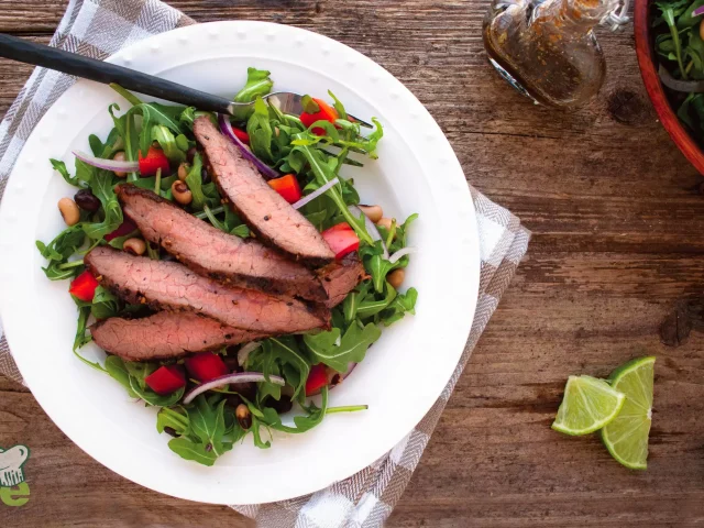 Grilled Flank Steak Salad
