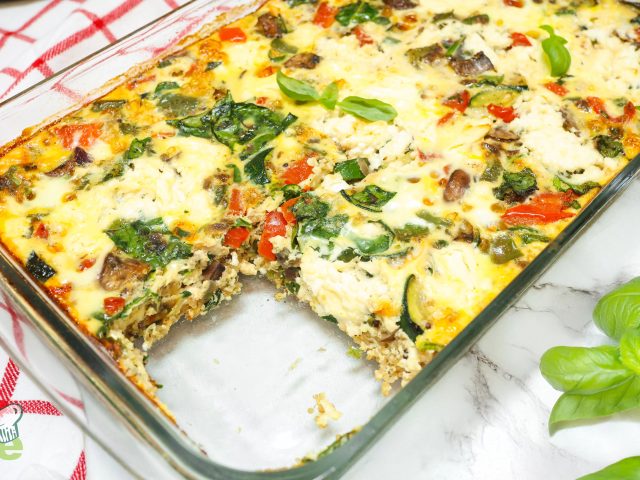 Mediterranean Breakfast Casserole