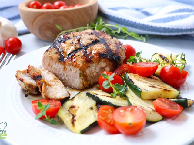 Grilled Boneless Pork Loin Chops