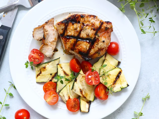 Grilled Boneless Pork Loin Chops