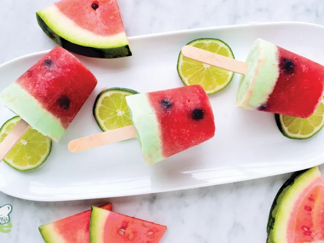 Watermelon Ice Pops