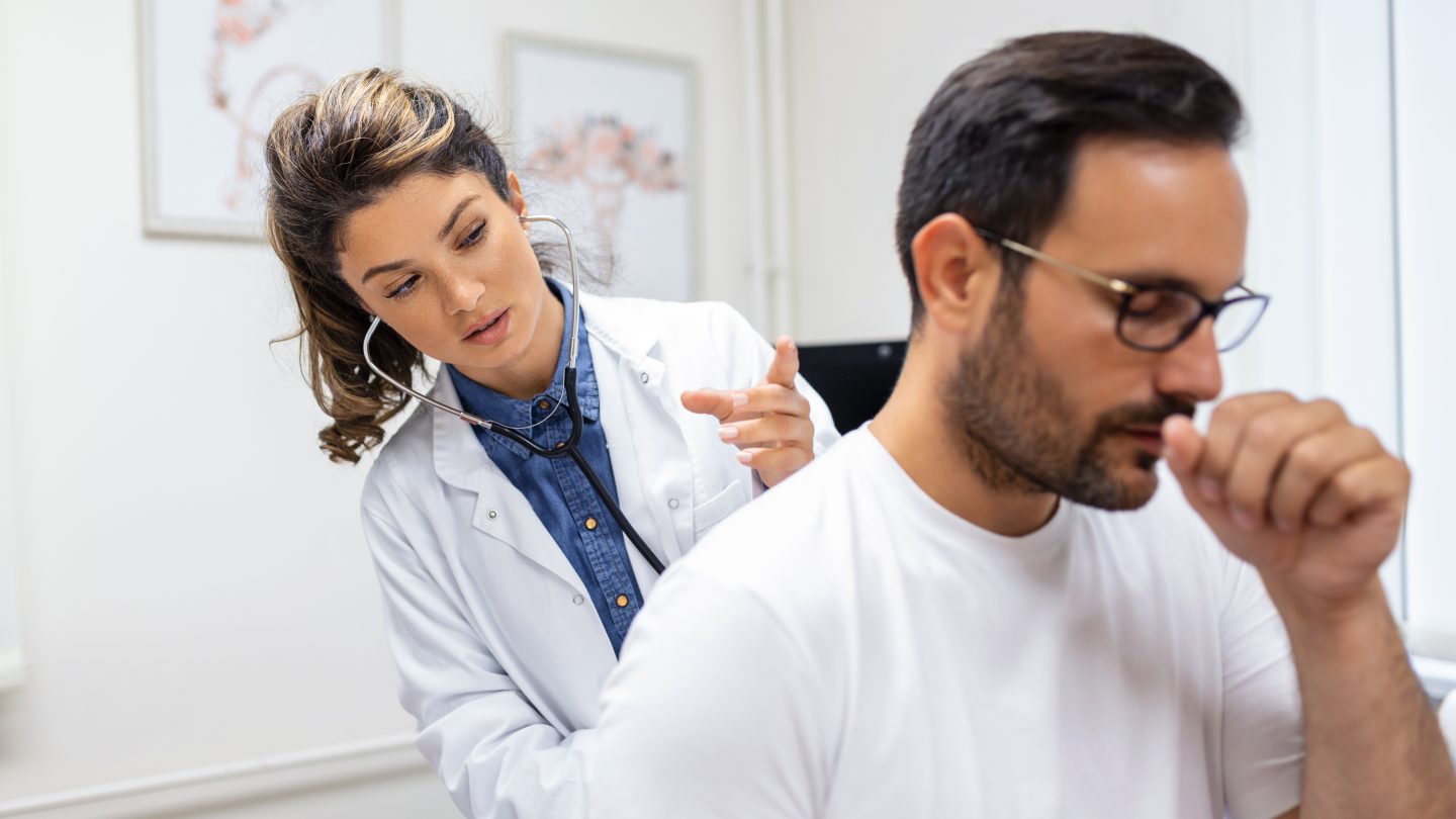 primary care physician with patie nt